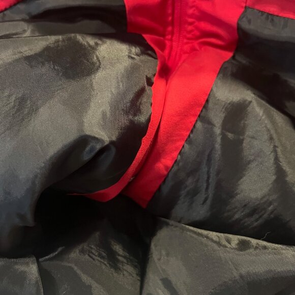 Jane Ashley-Women's Red/Black High Collar Quilted Vest-Medium--Zip Up Front-Pock - Picture 16 of 16